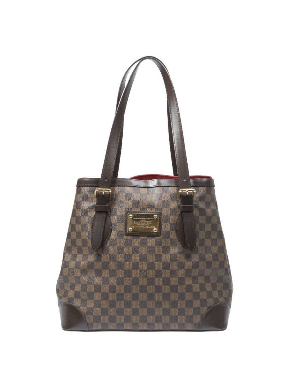 Louis Vuitton Hampstead Brown Damier Ebene Tote Bag